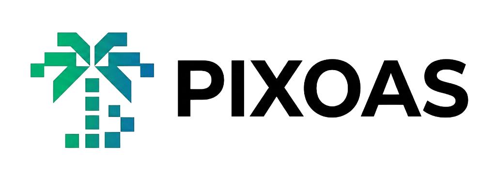 Pixoas 로고